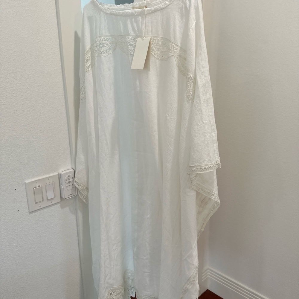 Ulla Johnson White Flowing Accent Dress